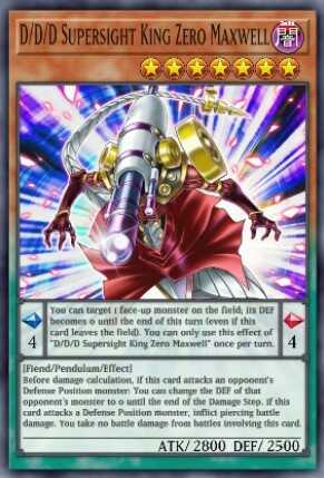 D/D/D Supersight King Zero Maxwell