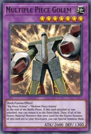 Multiple Piece Golem