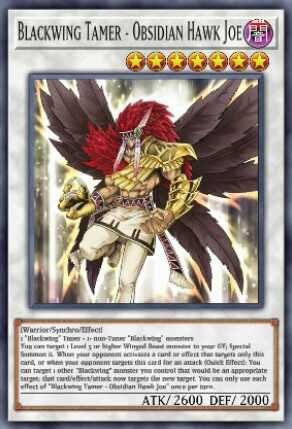 Blackwing Tamer - Obsidian Hawk Joe