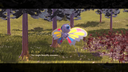 Catching Beautifly Unaware