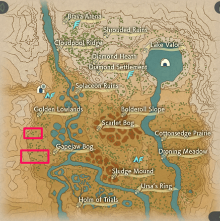 Kricketune Crimson Mirelands Map