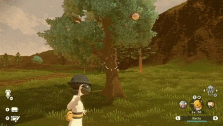Pokemon Legends Arceus - Knock Down Berries from Trees
