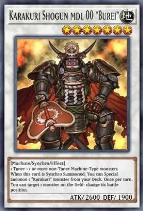 Karakuri Shogun MDL 00 Burei