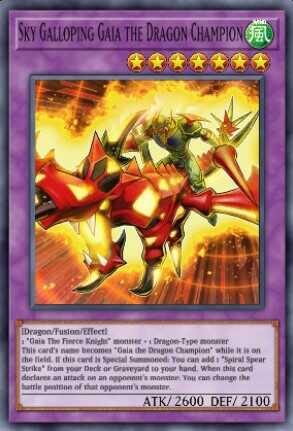 Sky Galloping Gaia the Dragon Champion