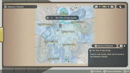 Legends Arceus Lake Acuity location