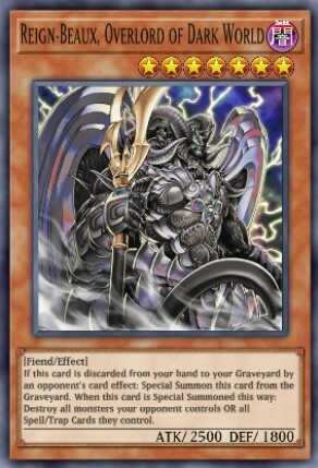 Reign-Beaux, Overlord of Dark World