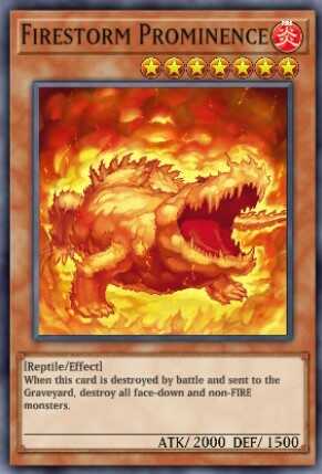 Firestorm Prominence