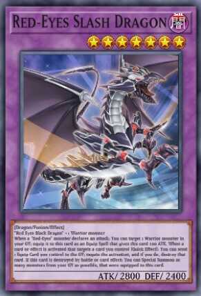 Red-Eyes Slash Dragon