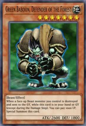 Green Baboon, Defender of the Forest