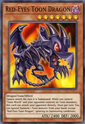 Red-Eyes Toon Dragon