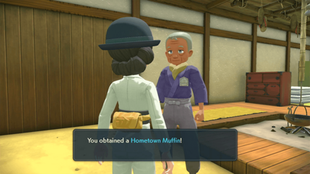 Pokemon Legends Arceus - Obtained Hometown Muffin