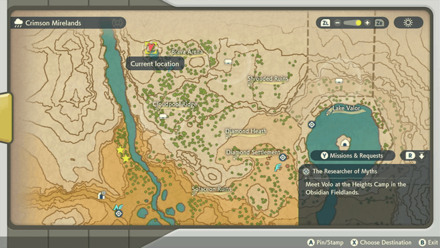 Pokemon Legends Arceus - Old Gateau Map Location