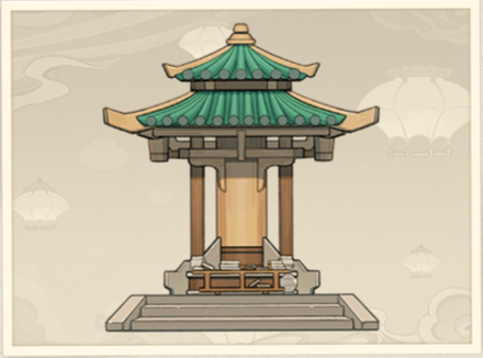 Genshin - Other Inspirations - Resting Pavilion