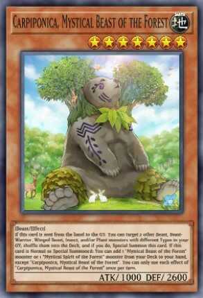 Carpaponica, Mystical Beast of the Forest