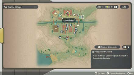 Atop Mount Coronet Map