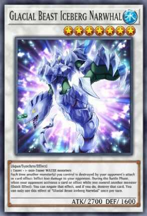 Glacial Beast Iceberg Narwhal