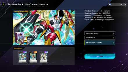 Re-Contract Universe