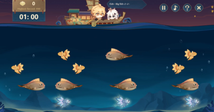 Geshin - All Salvage at Sea Stages - Stage 05 - Fish Bonus Stage