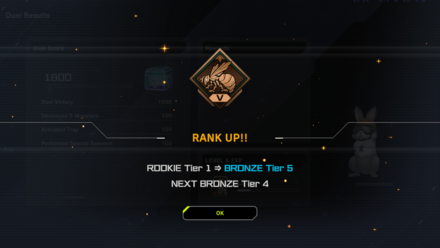 Master Duel - Rank Up