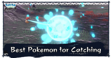 Best Pokemon for Catching