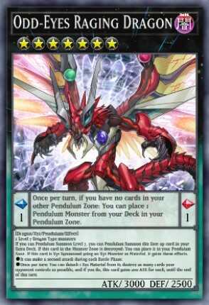 Odd-Eyes Raging Dragon