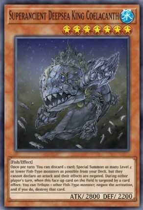 Superancient Deepsea King Coelacanth