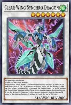 Clear Wing Synchro Dragon