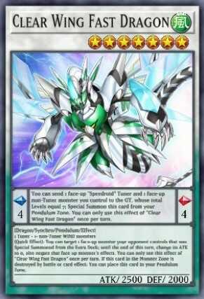 Clear Wing Fast Dragon