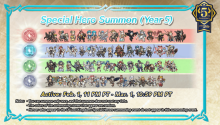 Free Special Hero Summon Fire Emblem Heroes FEH
