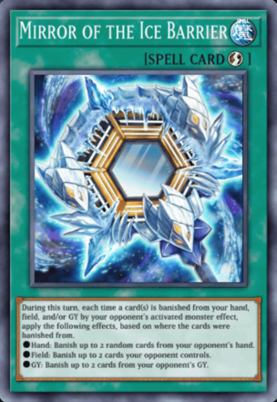 Mirror of the Ice Barrier
