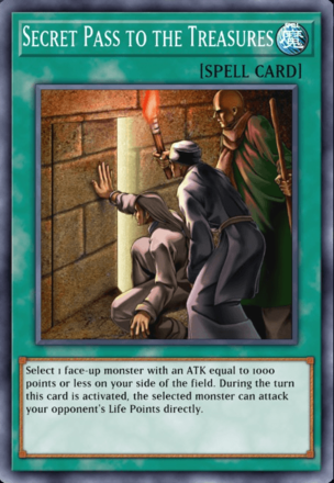 Secret Pass to the Treasures