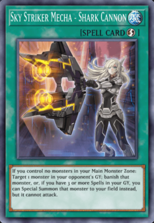 Sky Striker Mecha - Shark Cannon