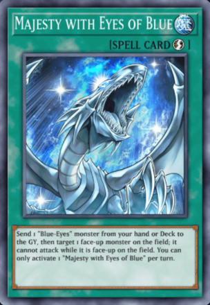 Majesty with Eyes of Blue