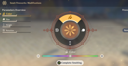 Genshin - How to Use Launch Tube - Smelt and Modify Fireworks