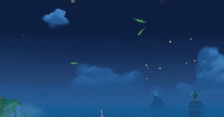 Genshin - Unyielding Spirit Fireworks launched