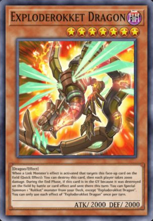 Exploderokket Dragon
