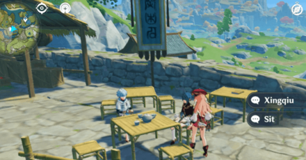 Genshin - Xinqiu and Chongyun Location