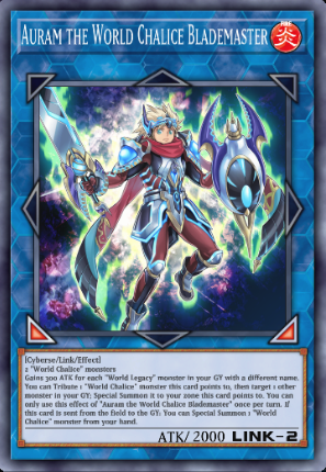 Master Duel - Auram the World Chalice Blademaster