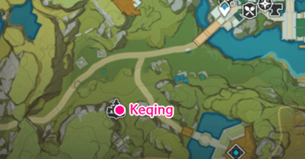 Genshin - Lantern Rite Keqing Map Location