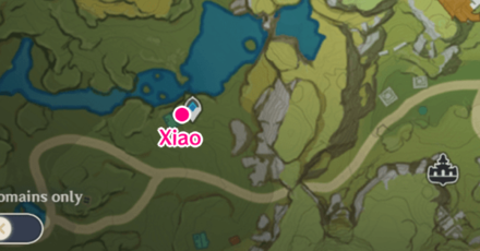 Genshin - Lantern Rite Xiao Map Location