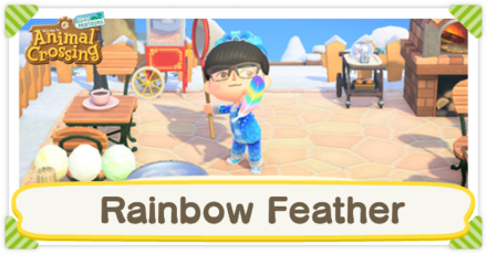 Animal Crossing: New Horizons (ACNH) - Rainbow Feather