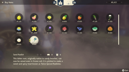 Sand Radish Ginkgo Merchants