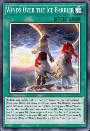 Winds Over the Ice Barrier