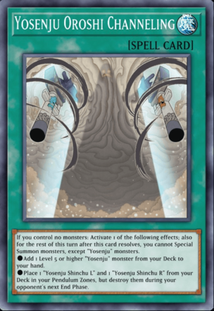 Yosenju Oroshi Channeling