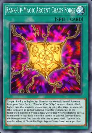 Rank-Up-Magic Argent Chaos Force