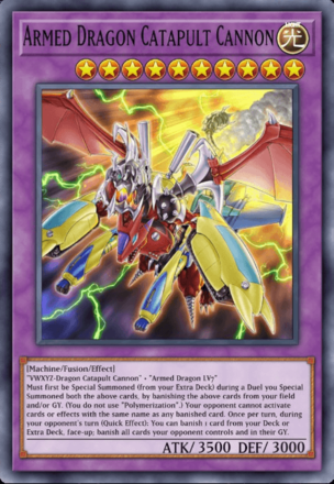 Armed Dragon Catapult Cannon