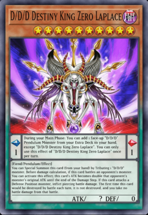 D/D/D Destiny King Zero Laplace