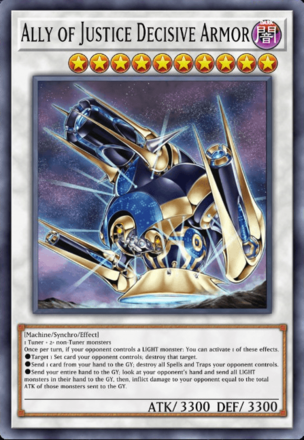 Ally of Justice Decisive Armor