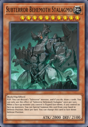 Subterror Behemoth Stalagmo