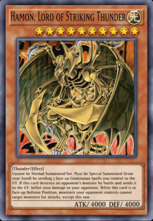 Hamon, Lord of Striking Thunder